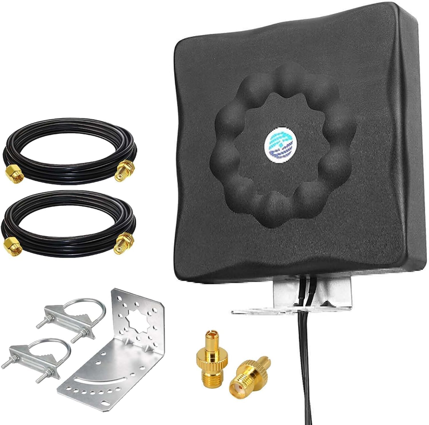 Maswell 5G Antenna Outdoor 2X2 MIMO | Up to 7.5dBi Cellular 600-8000MHz ...