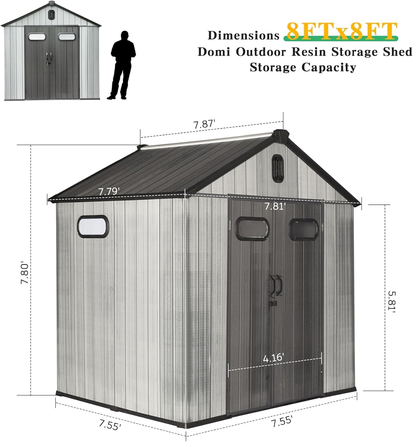 Shed Dimensions Diagram