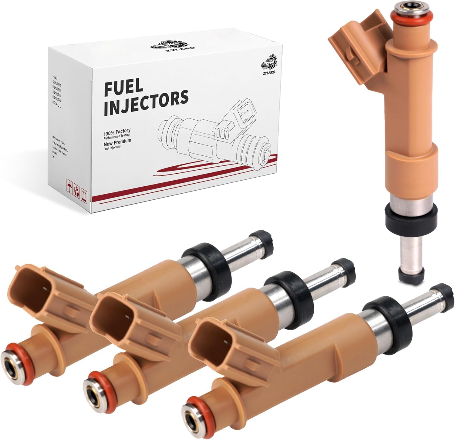 Fuel Injectors Fits For:/-Toyota Corolla 2009-2015 1.8L XRS Sedan 2.4L 2009-2013 Matrix Base Wagon 1.8L 2009-2012,OE 23250-0T010,322-50202,23209-09140,322-50202,23209-39145