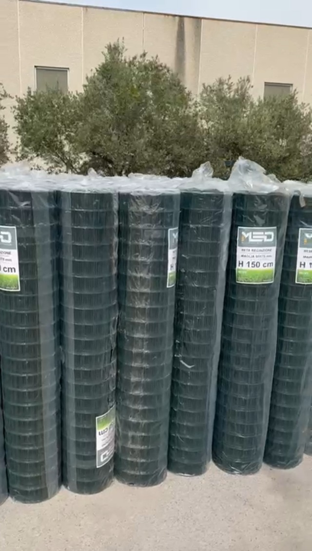RETE METALLICA ZINCATA 1x10 m 12,5x12,5 mm FILO 0,9 mm
