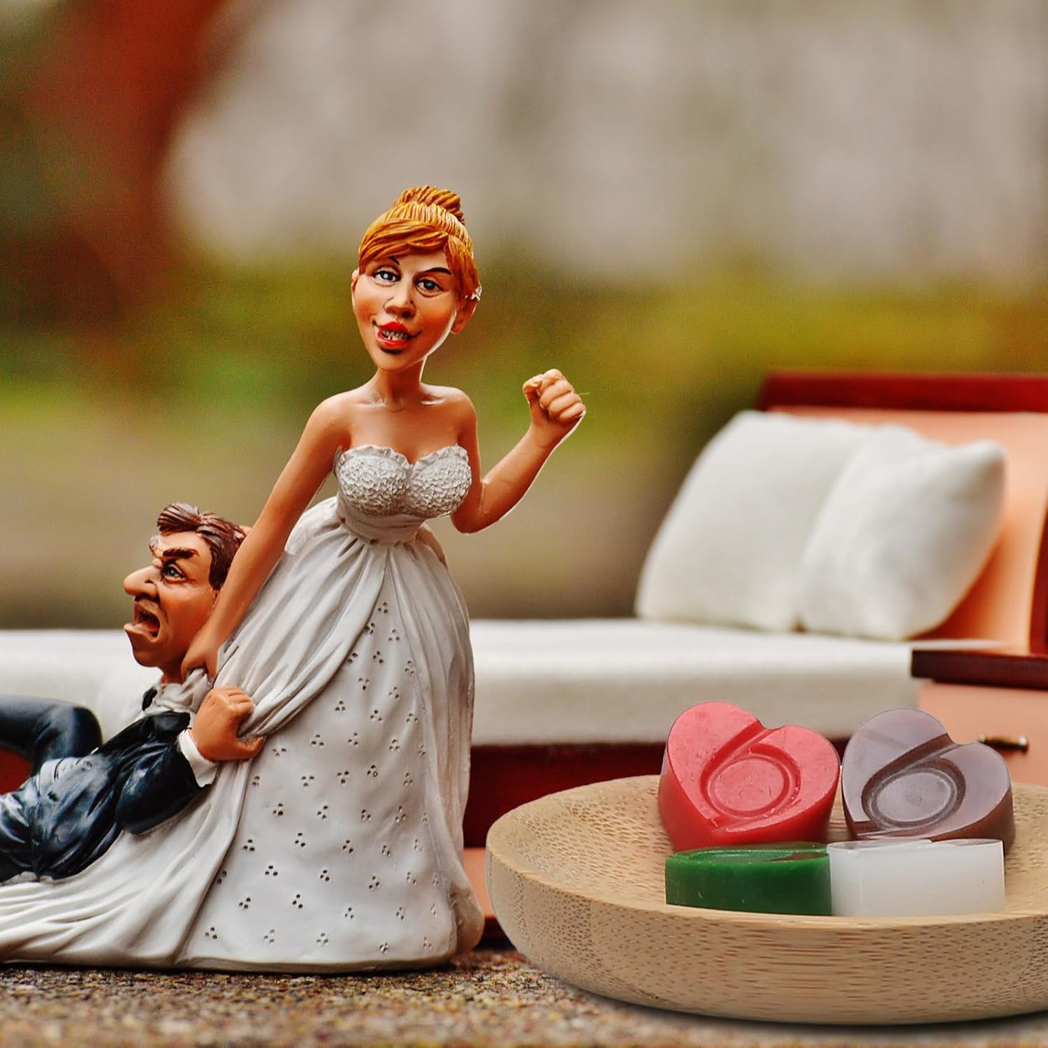 Mini Heart Silicone Molds, 15 Cavities Heart Chocolate Molds with a Six Design in the Center for Making Candy/Fondant/Gummy, 2 PCS Food Grade Chocolate Mold for Fruit Snack/Snack Biscuits - Image 8