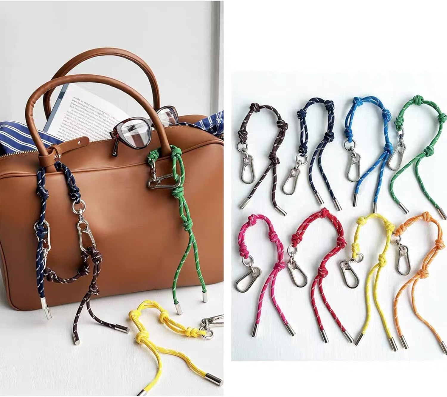 Colorful Cord Keychain 20kg Load Capacity Colorful Rope Keychain Key Accessory Suitable for Outdoor Sports Enthusiasts - Image 5