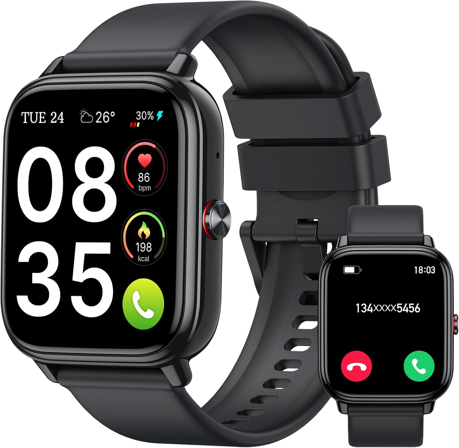 Smart Watch for Men Women (Answer/Make...