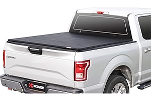 X XCOVER Roll-Up Tonneau Cover Custom-Fit for 2015-2024 F150, 2022-2024 F150 Lightning...