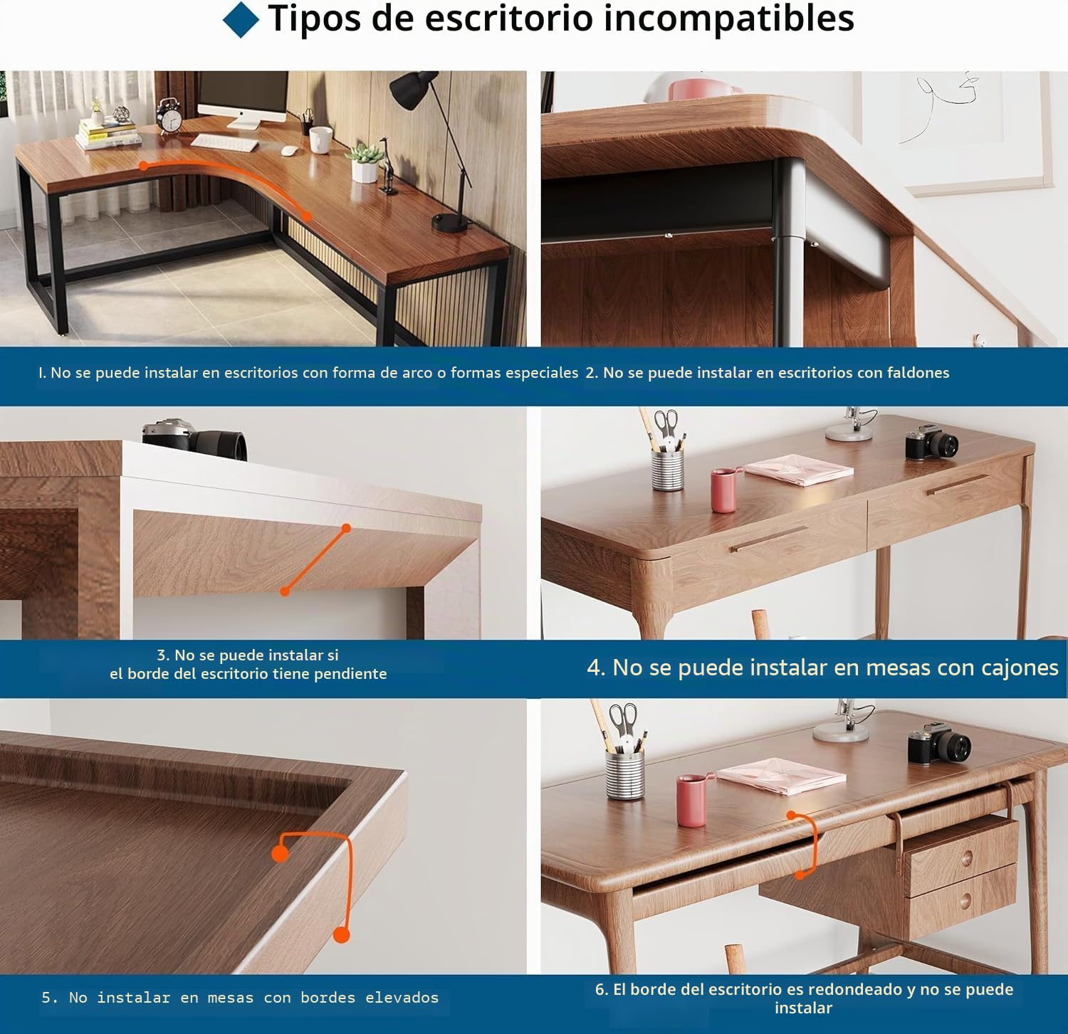 BONTEC Porta Teclado Extraíble, Cajón de Computadora 650 x 300 mm para Escritorio