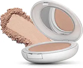 MANTECORP - Protetor Solar Facial em Pó Compacto Episol FPS 50 - Protege a Pele e Retoca a Maquiagem, Reduz Brilho por Até 6h - Tom 2 Claro - 10g