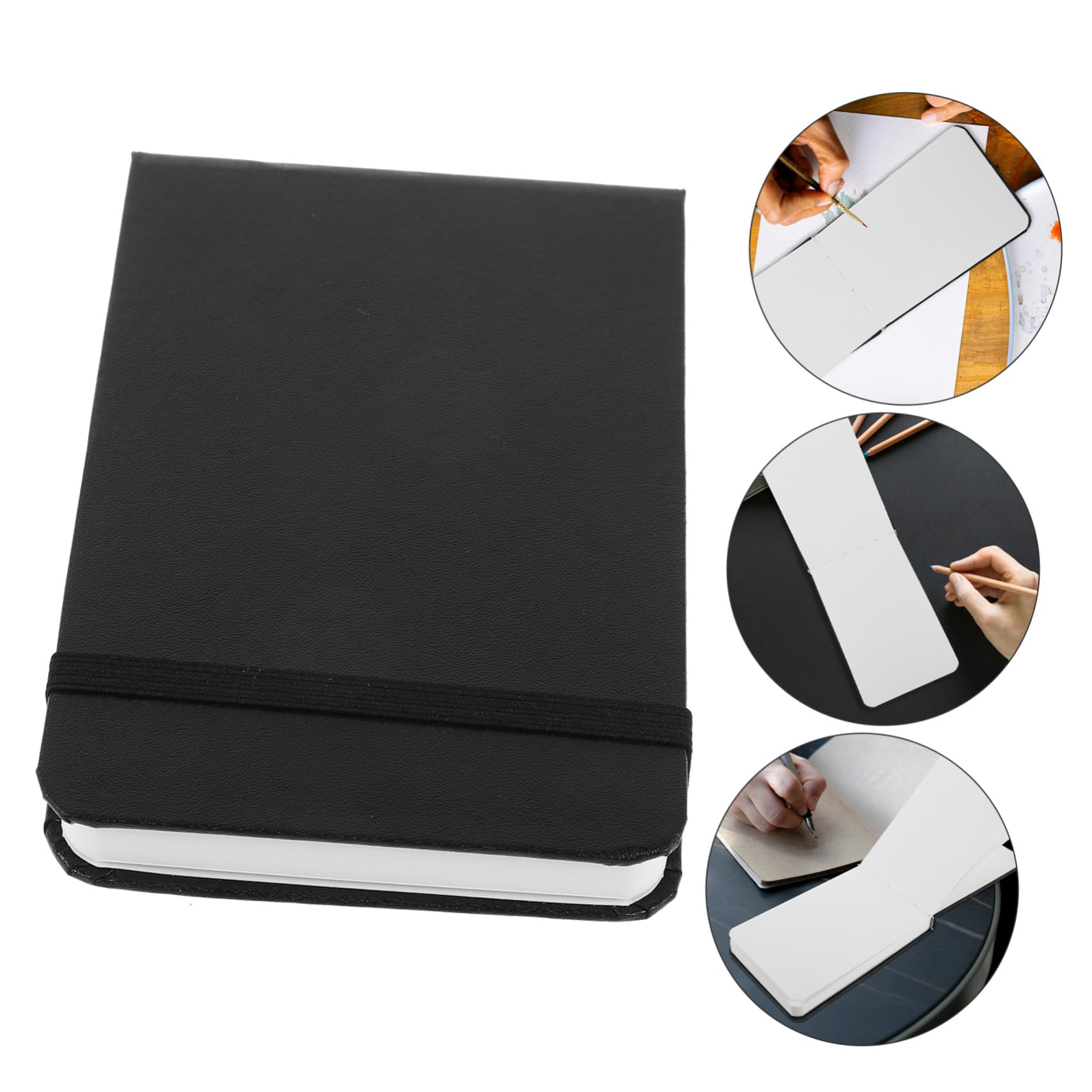 Artibetter 3 Pezzi Registro ' Mini Quaderno Per Schizzi Ad Tampone Blocchi Per Schizzi Libro Di Disegno Mini Album Da Disegno Colore Carta