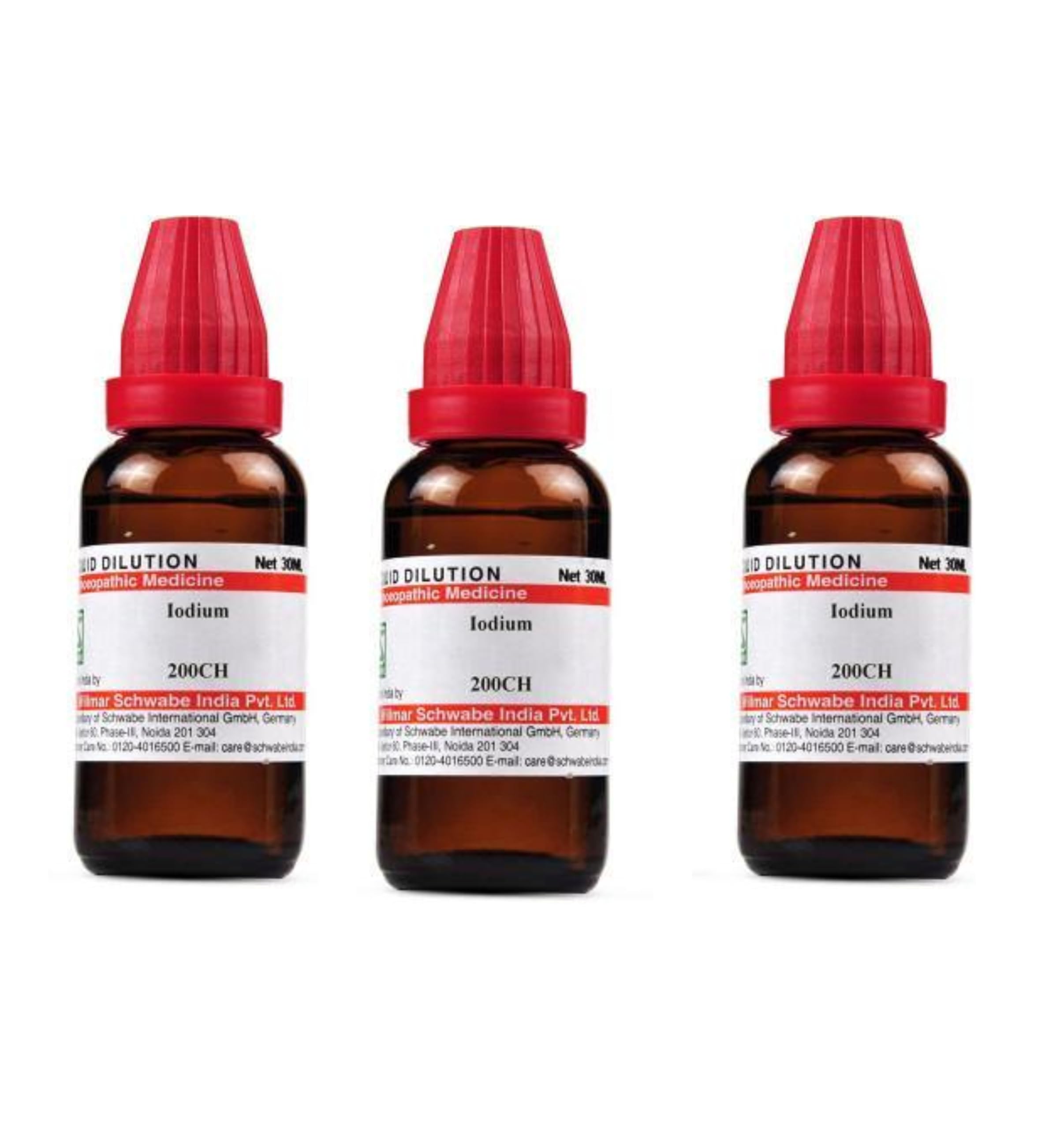 Dr. Willmar Schwabe India Iodium 200 CH 30ml (Pack of 3)-picture-23