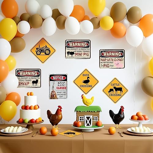 Miniatura 198 de WERNNSAI Decoraciones de fiesta de tiburón: 6 piezas divertidas de decoración de fiesta de cumpleaños de tiburón para niños y niños bajo el mar