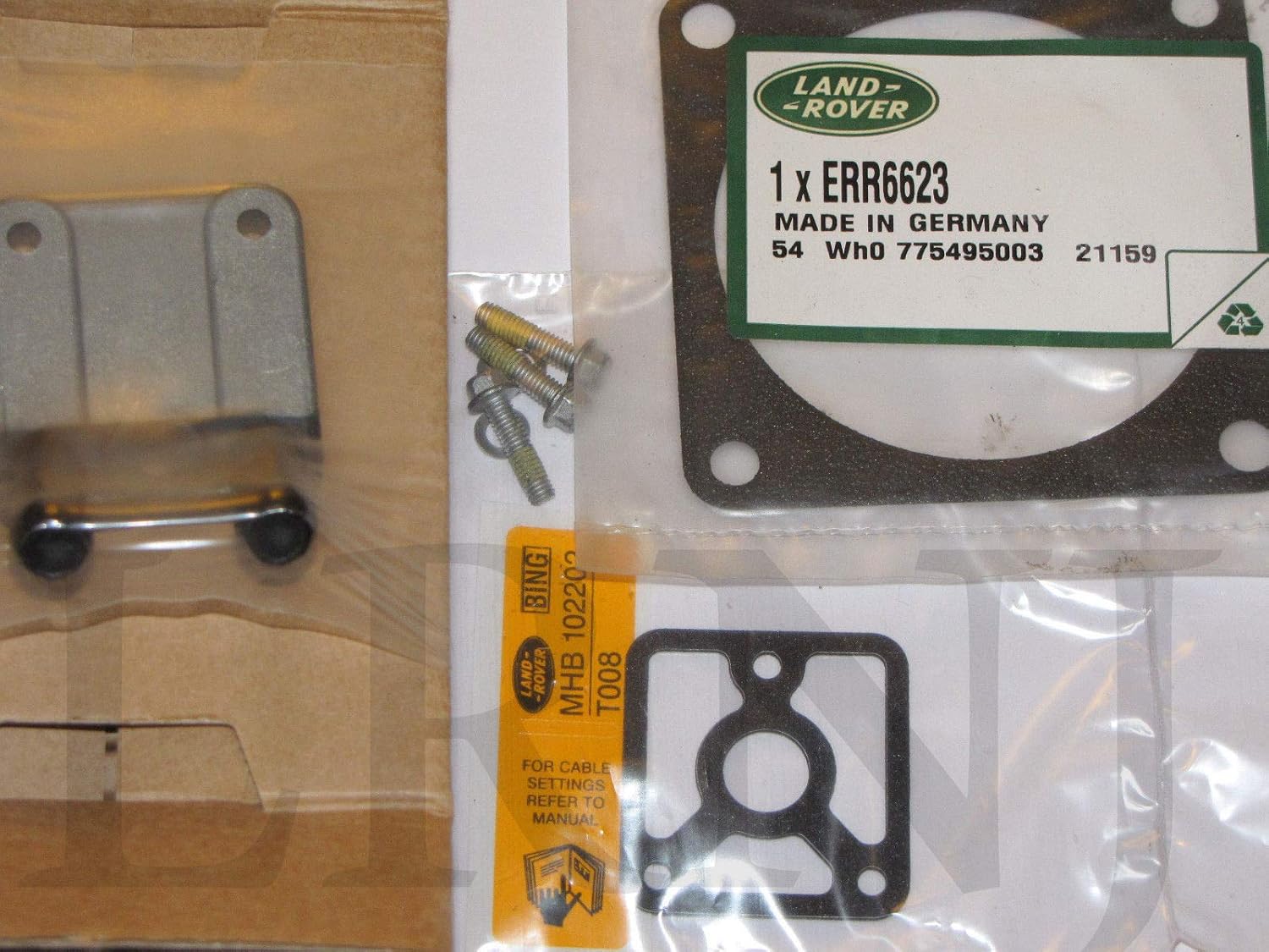 LAND ROVER RANGE ROVER P38 OEM THROTTLE BODY HEATER PLATE REPAIR KIT MGM000010K & ERR6623