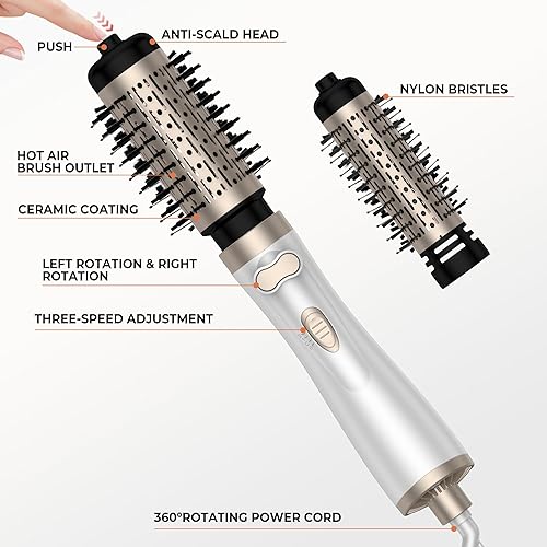 Miniatura 8 de Cepillo giratorio secador de pelo014