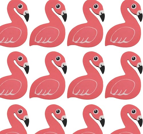 Borradores grandes con parte superior de lápiz de flamenco, novedoso y funcional, adorable borrador novedoso, premio del tesoro, suministro para