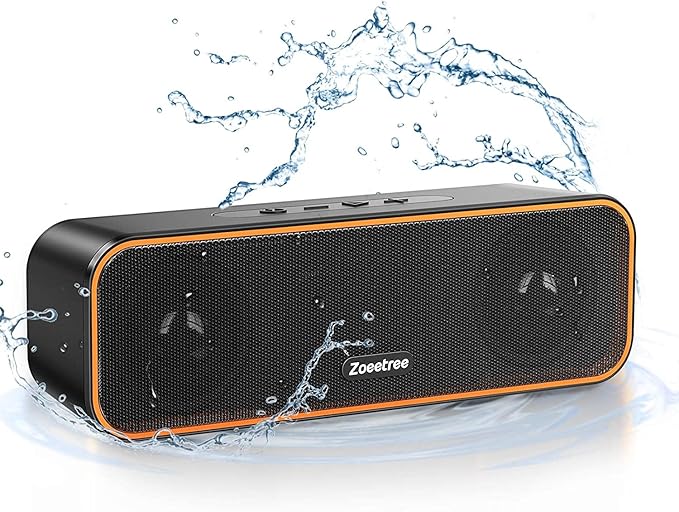 Amazon.co.jp Bluetooth Speaker, IPX7 Waterproof, Bath, Wireless
