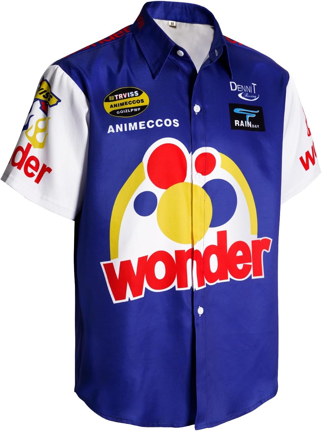 Men's Ricky Bobby shirt Talladega Nights adult short sleeve shirt Halloween costume