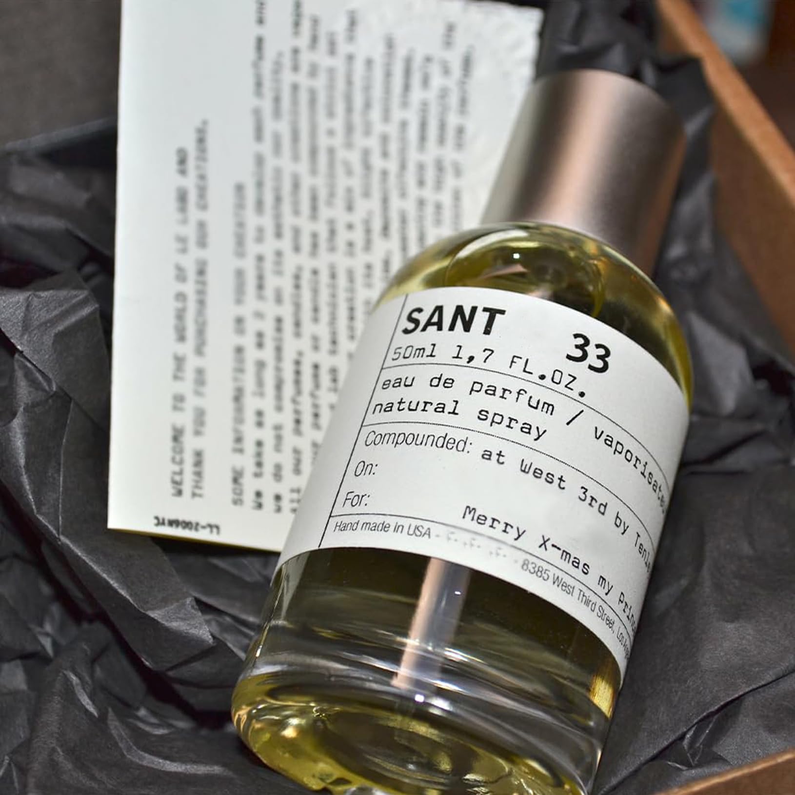 Amazon.com : Vdtesg SANT33, Perfume Spray - Iconic Scent of New
