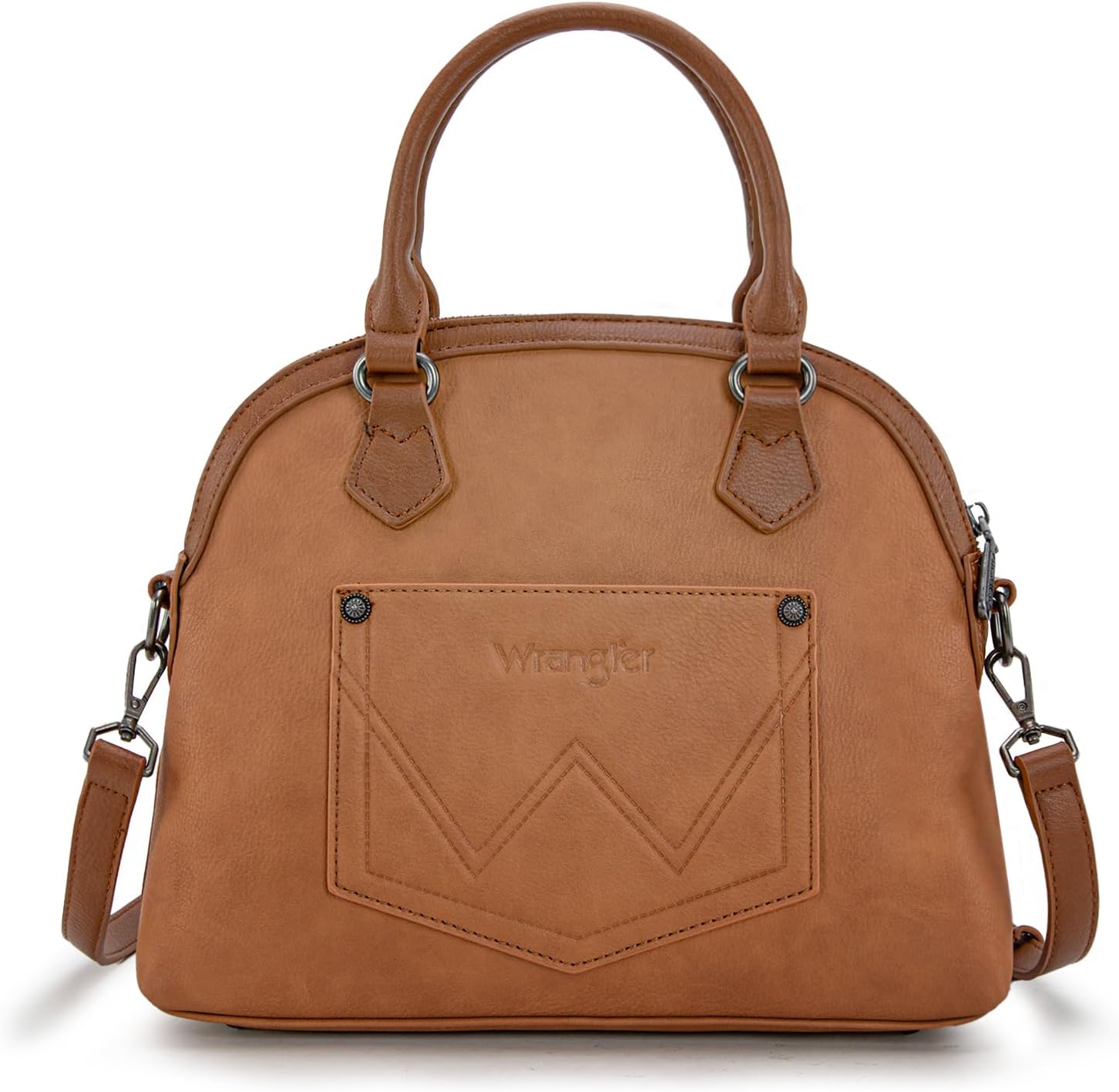 Wrangler Satchel Bags for Women Top-handle Handbags and Purses with Crossbody Strap - Image 6