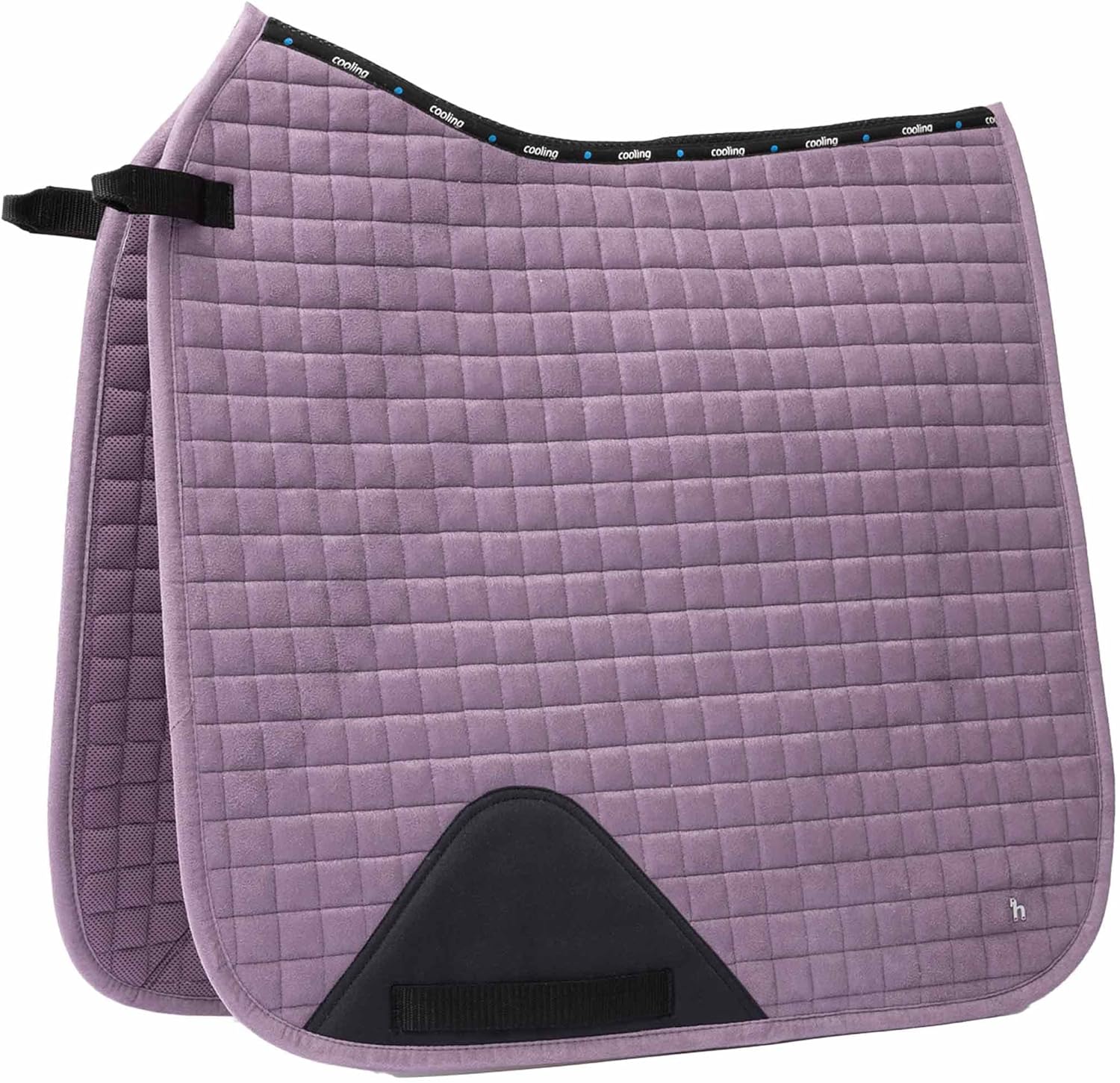 HORZE Cooling Summer Quilted Dressage Horse Saddle Pad with Ventilation