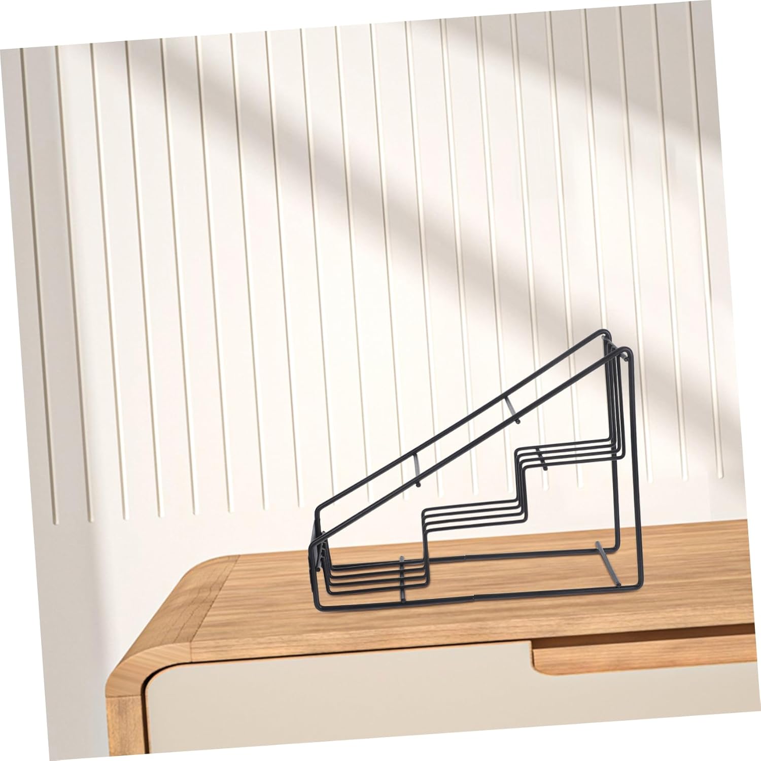 IMIKEYA Syrup Organizer Rack Multi Functional Jam Bottle Holder for Coffee Bar Kitchen Stylish Storage for Syrups Spices Easy Installation Easy to Clean