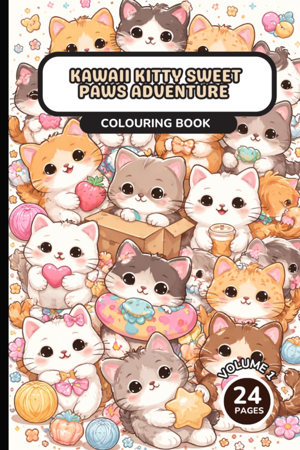 Kawaii Kitty Sweet Paws Adventure: Volume 1