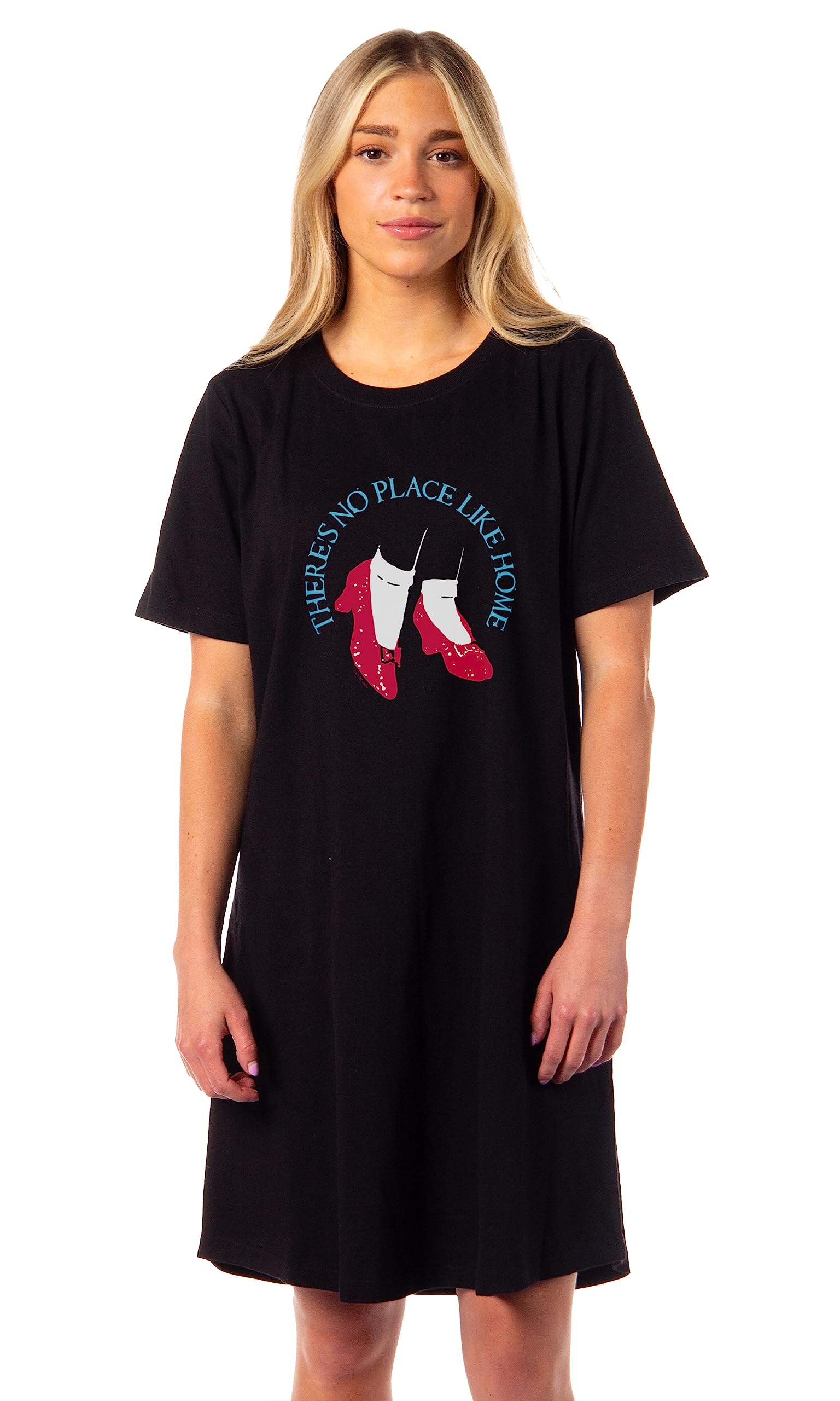 INTIMO The Wizard of Oz Women's There's No Place Like Home Pajama Dorm Sleep Shirt Nightgown