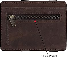 URBAN FOREST Stag Sand/Red Leather Wallet for Men – buy at low prices in the online store
