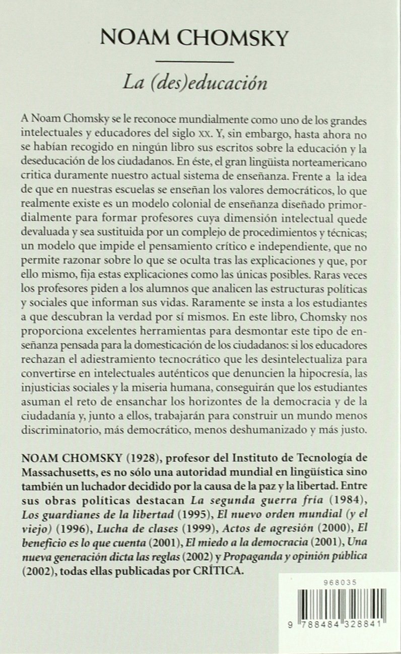 Las (des)educación: 1