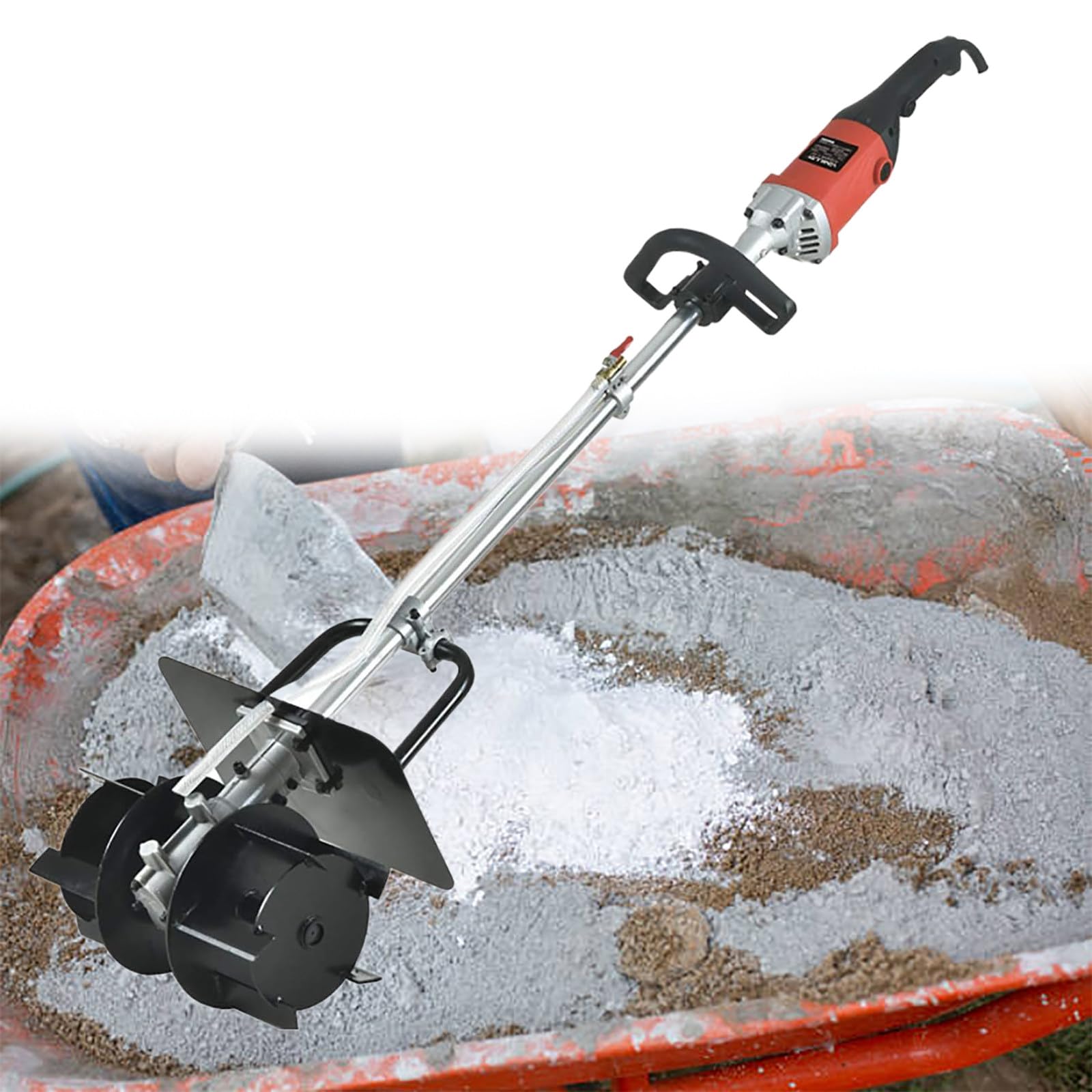 Elektrischer Handmixer für Beton, Mörtel und Farbmischung, langlebiges Mischwerkzeug für einfache und effiziente DIY-Projekte
