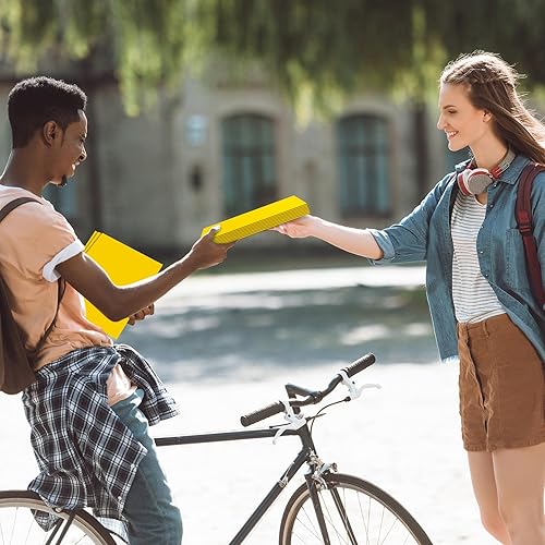 Miniatura 5 de Jutom 50 carpetas de papel laminado brillante con 2 bolsillos, tamaño carta, carpetas con bolsillos, carpeta de presentación para oficina, escuela,
