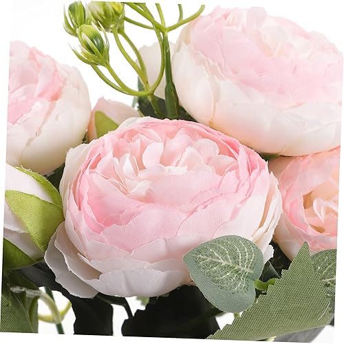 Miniatura 2 de Garneck 2pcs Artificial Peony Bouquet Bouquets for Wedding Bouquet for Bride Wedding Flowers Decor Peonies Flowers Artificial Pampas Grass Peony