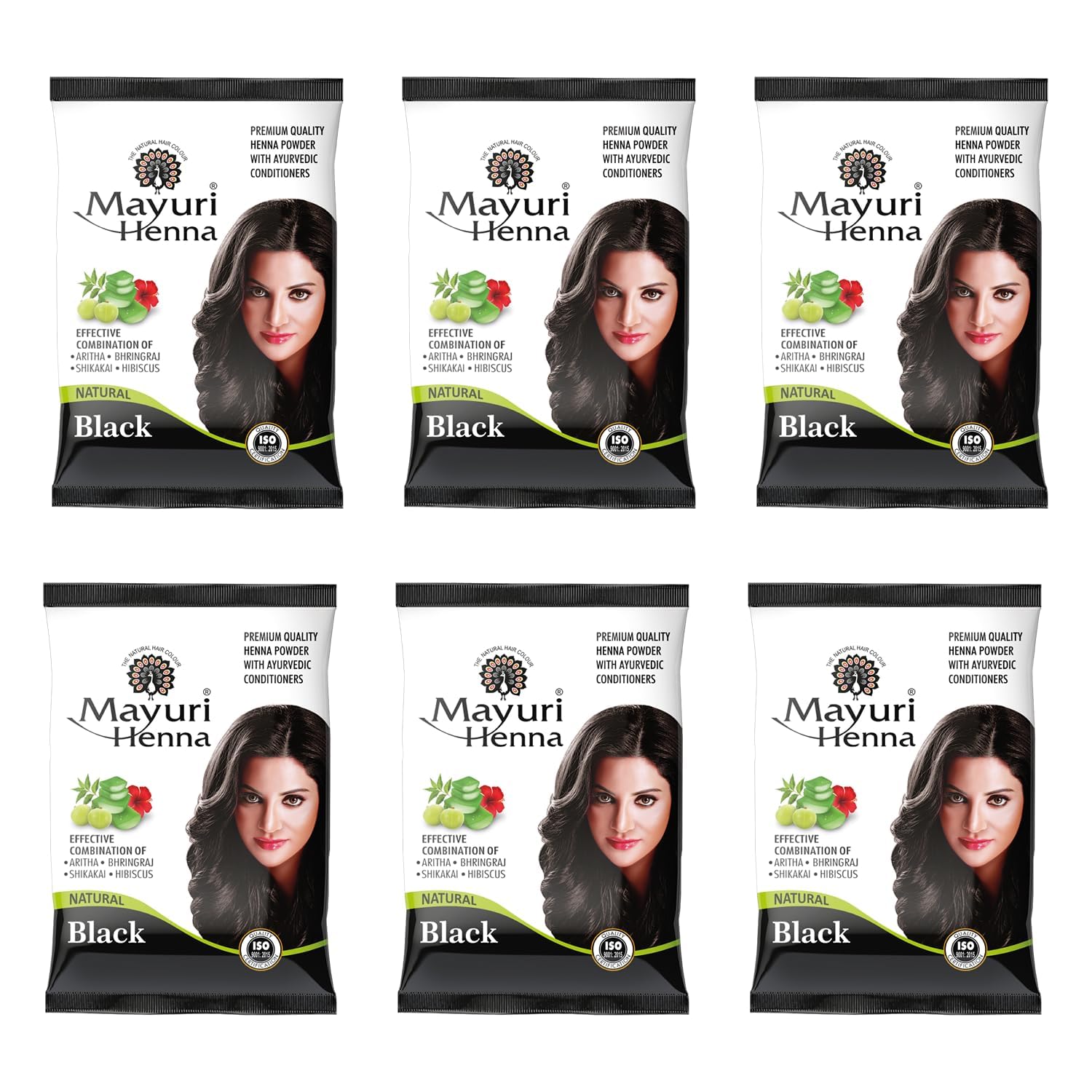 Mayuri Henna Black 30 gm (Pack of 10)-image-8