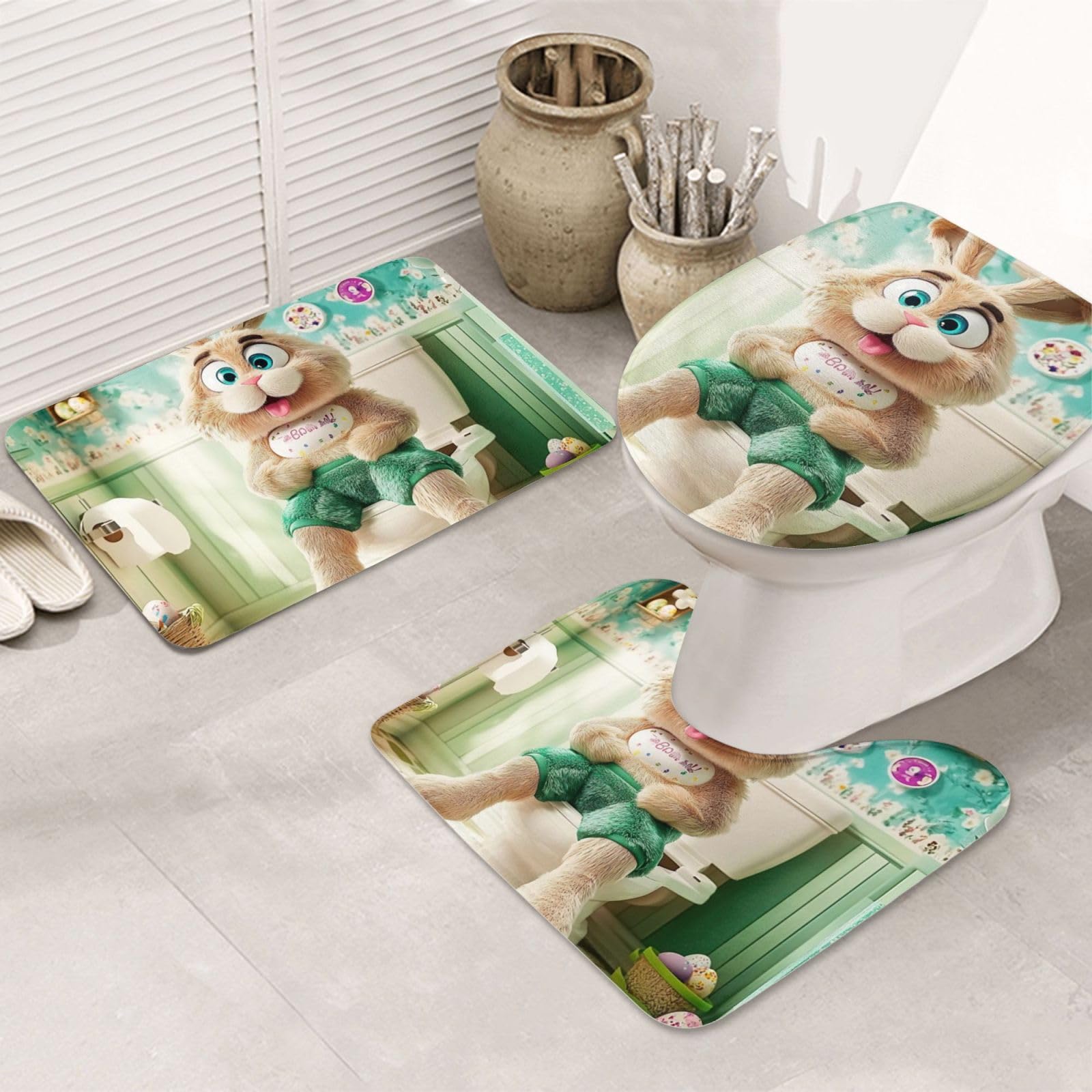 Alfombras de baño de Pascua para renovar tu hogar esta primavera