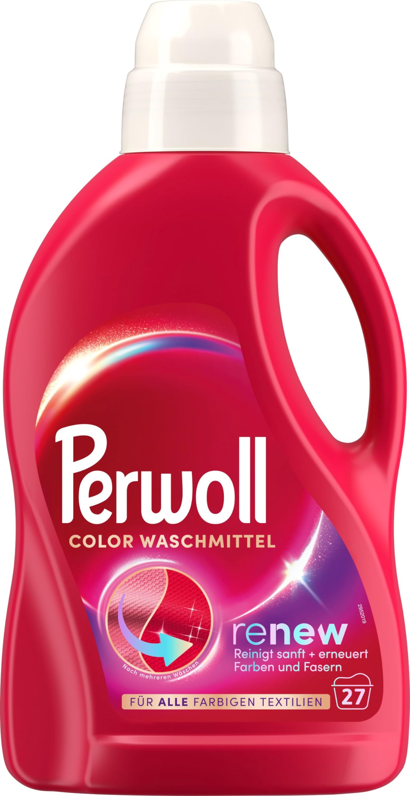 Perwoll Płyn do prania 3 x 27 ładunków (81 WL) - 1 czarny, 1 kolorowy, 1 biały - Łagodny detergent delikatnie oczyszcza i odnawia kolory/biel i włókna - Technologia potrójnego odnawiania