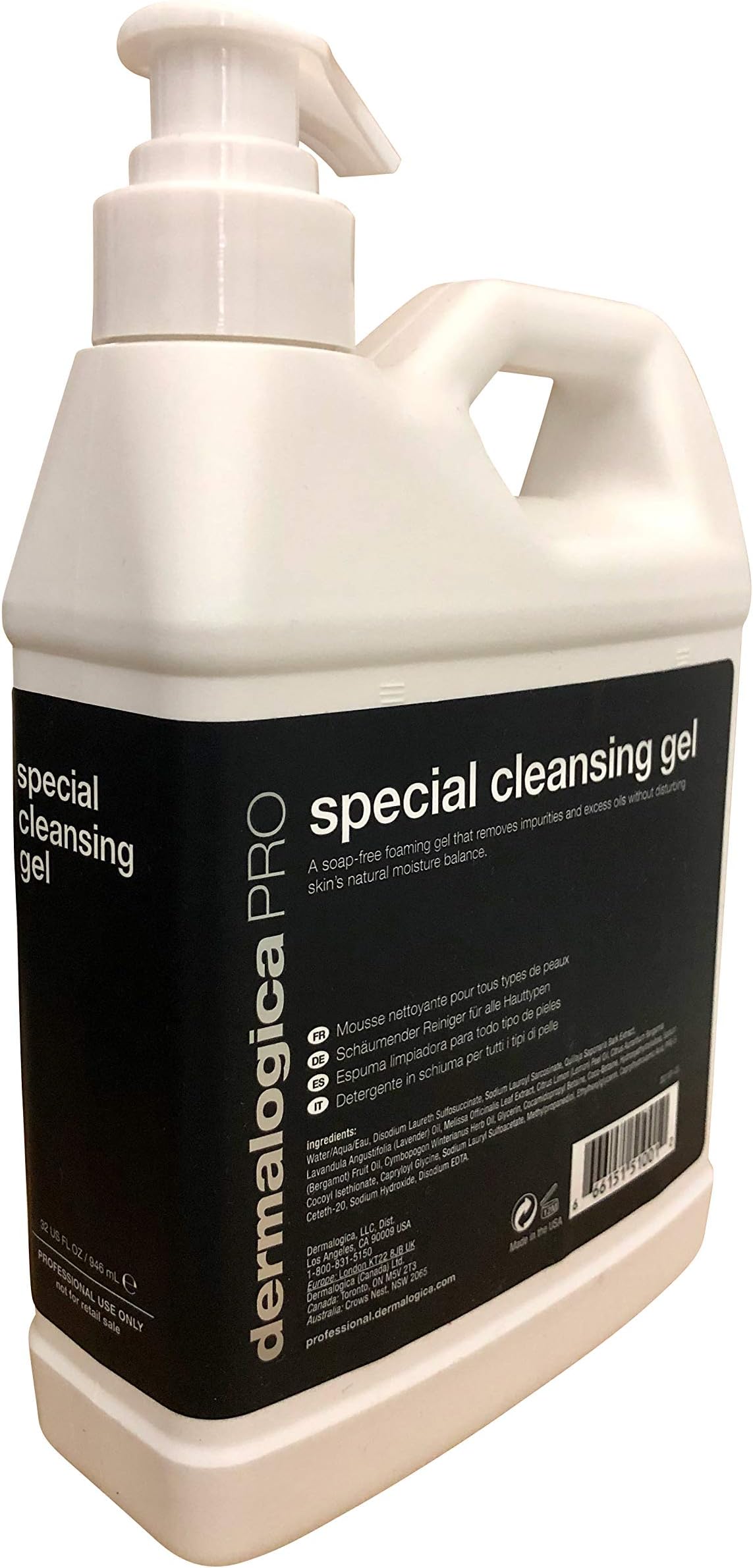 Dermalogica Professional Special Cleansing Gel, Mint, 946 ml