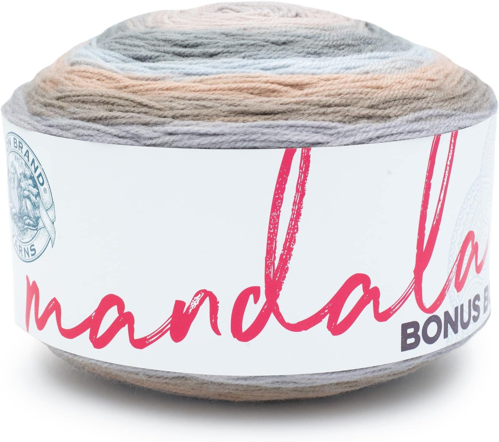 Lion Brand YarnMandala Bonus Bundle Yarn, Chewy