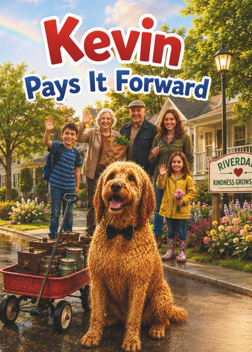 Kevin Pays It Forward: A Kevin the Puppy Adventure About Kindness, Friendship, and Helping Others