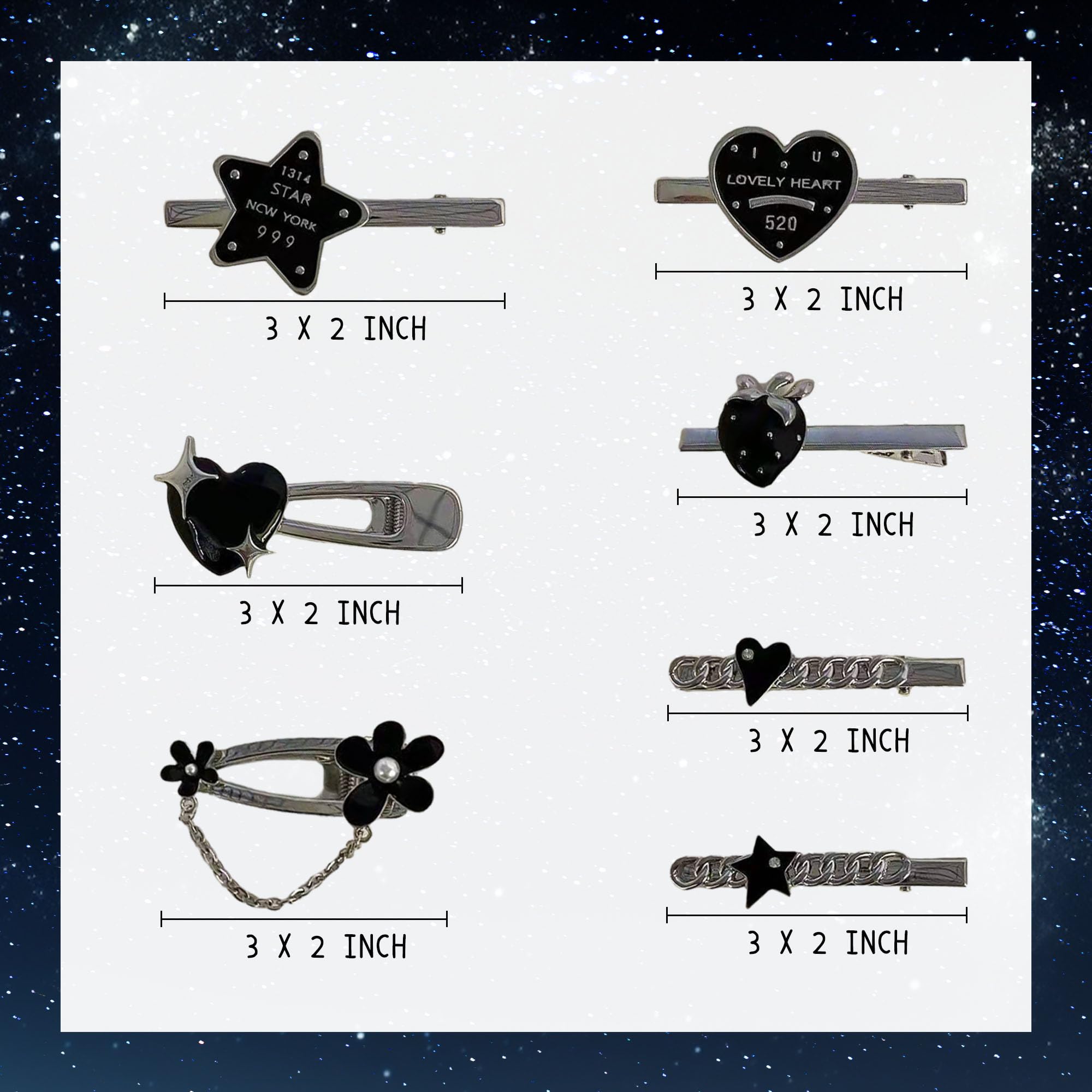 LaVenty Orecchini A Ragno Gotici Punk Y2K – Ear Cuff E Ear Clip In Metallo – Accessori Rock E Goth Per Donna - 3