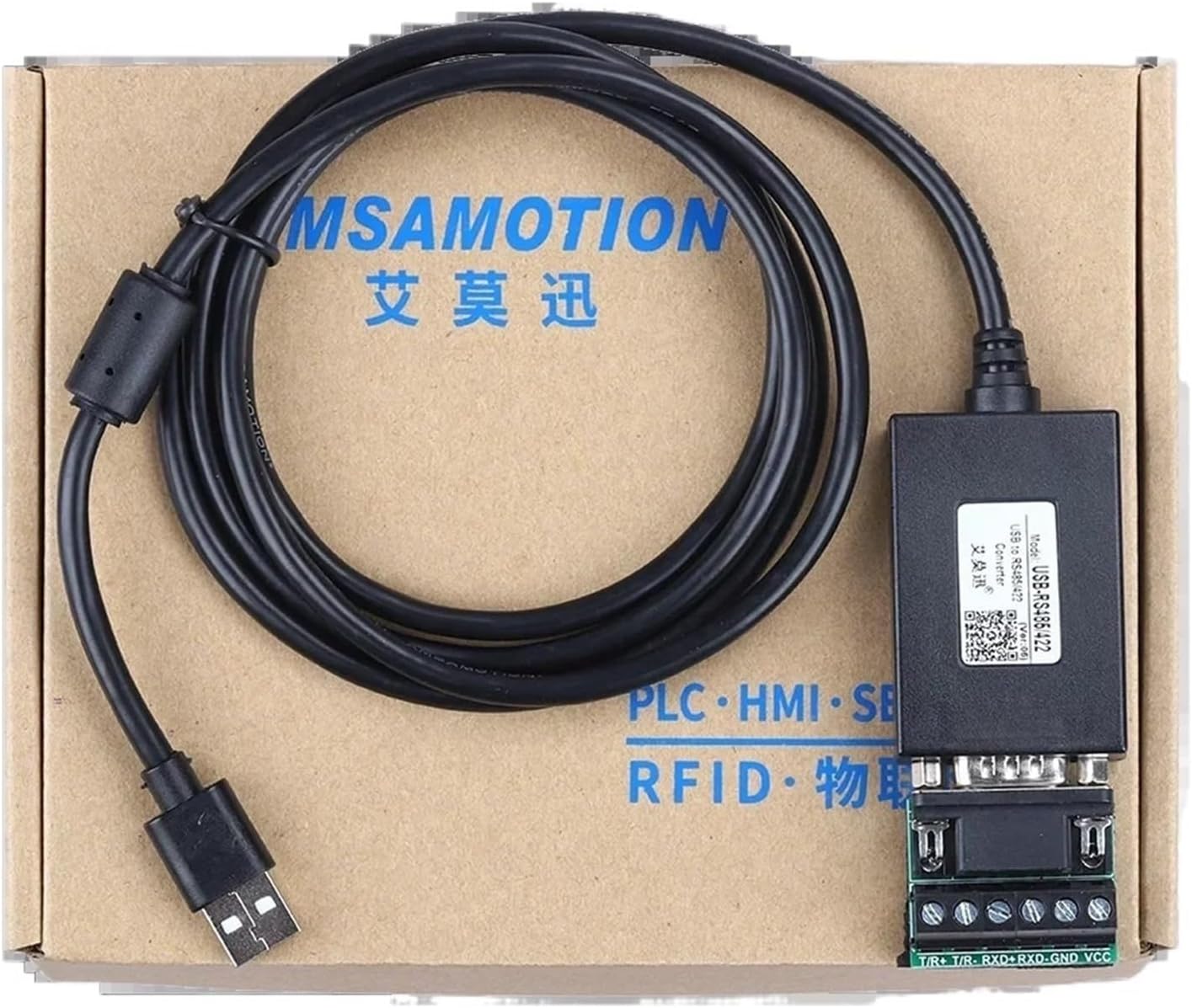 USB to Serial RS485 Converter RS422 USB-RS485/422 Cable DB9 9Pin Adapter IM1-U502 Magnetic Ring Protection