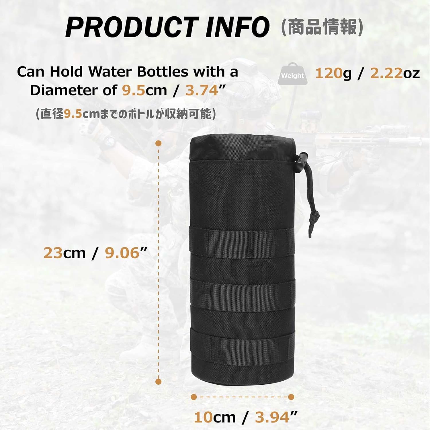Azarxis Molle Pouches, Tactical Compact EDC Small Utility Pouch Waist Bags Sundries Storage Admin Organize Gear Gadget for Military Backpack image 2