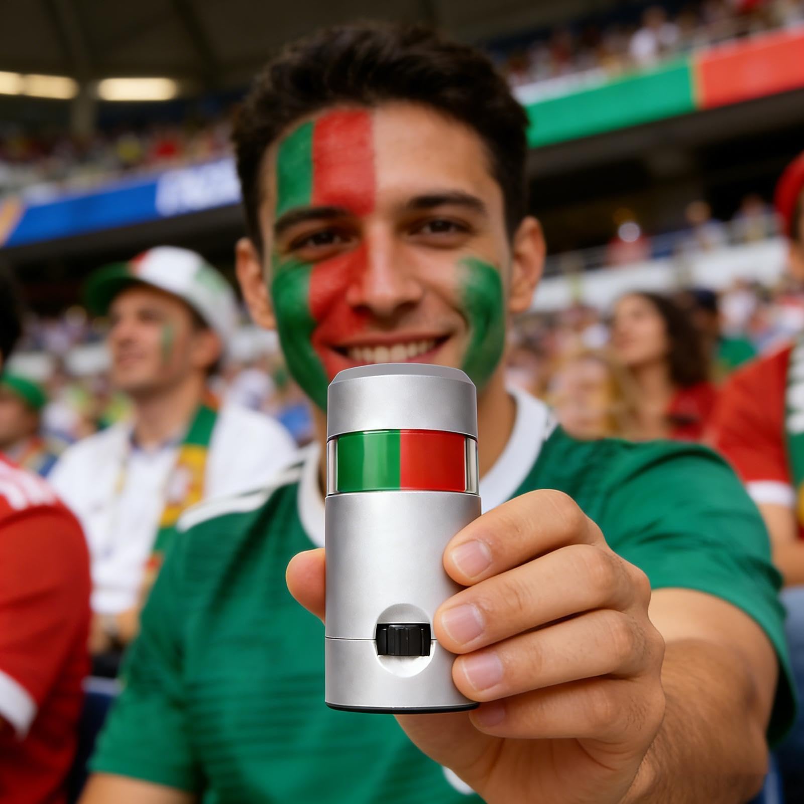 Générique Peinture Faciale pour Événements | Coupe du Monde 2026, Maquillage De Peinture Faciale avec Drapeau De Pays Résistant À La Transpiration | Bâton De pour Le Visage Patriotique, pour