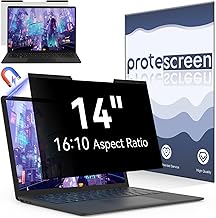 14 Inch Laptop Screen Protector Magnetic Privacy Screen Protector 16:10 14 Inch Removable Anti-Blue Light Blue Compatible with Lenovo/HP/Dell/Acer/Samsung/Toshiba
