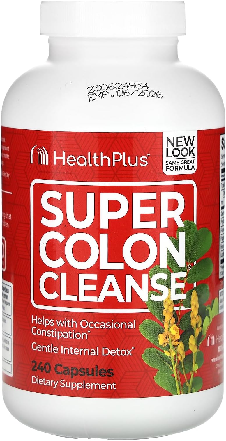 Health Plus Health Plus Inc Super Colon Cleanse 530 Mg 240 capsules Multi