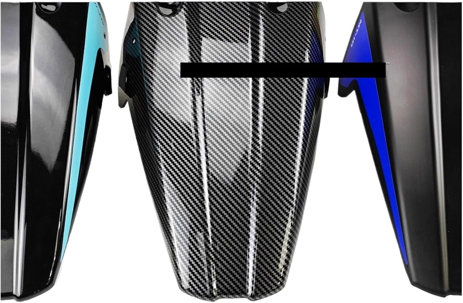Motorcycle Accessories Rear Splash Guard Huggers Extensions Motorcycle Mudguard(Carbon Fiber- SP 1)