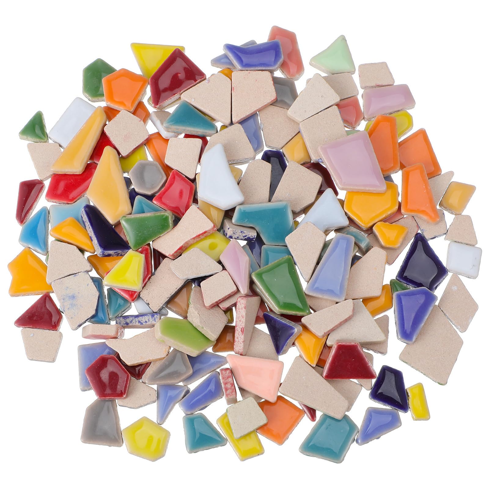 Mosaico de cerámica irregular Anneome de 200g con bordes uniformes para manualidades