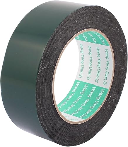 IIVVERR 1.6in de ancho, 32.8ft de largo, 0.020in de grosor, sellado de doble cara, a prueba de golpes, cinta de esponja a prueba de golpes (1.6in de