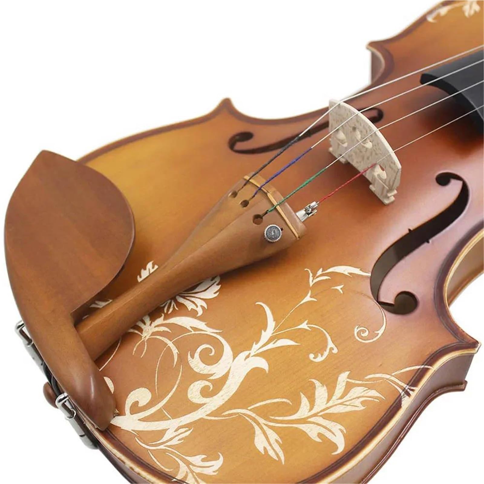 Violino Strumenti Musicali Kit Per Violino Acustico 4/4 Principianti E Adulti Pannello In Acero Con Custodia Archetto Strumento Musicale A Corde