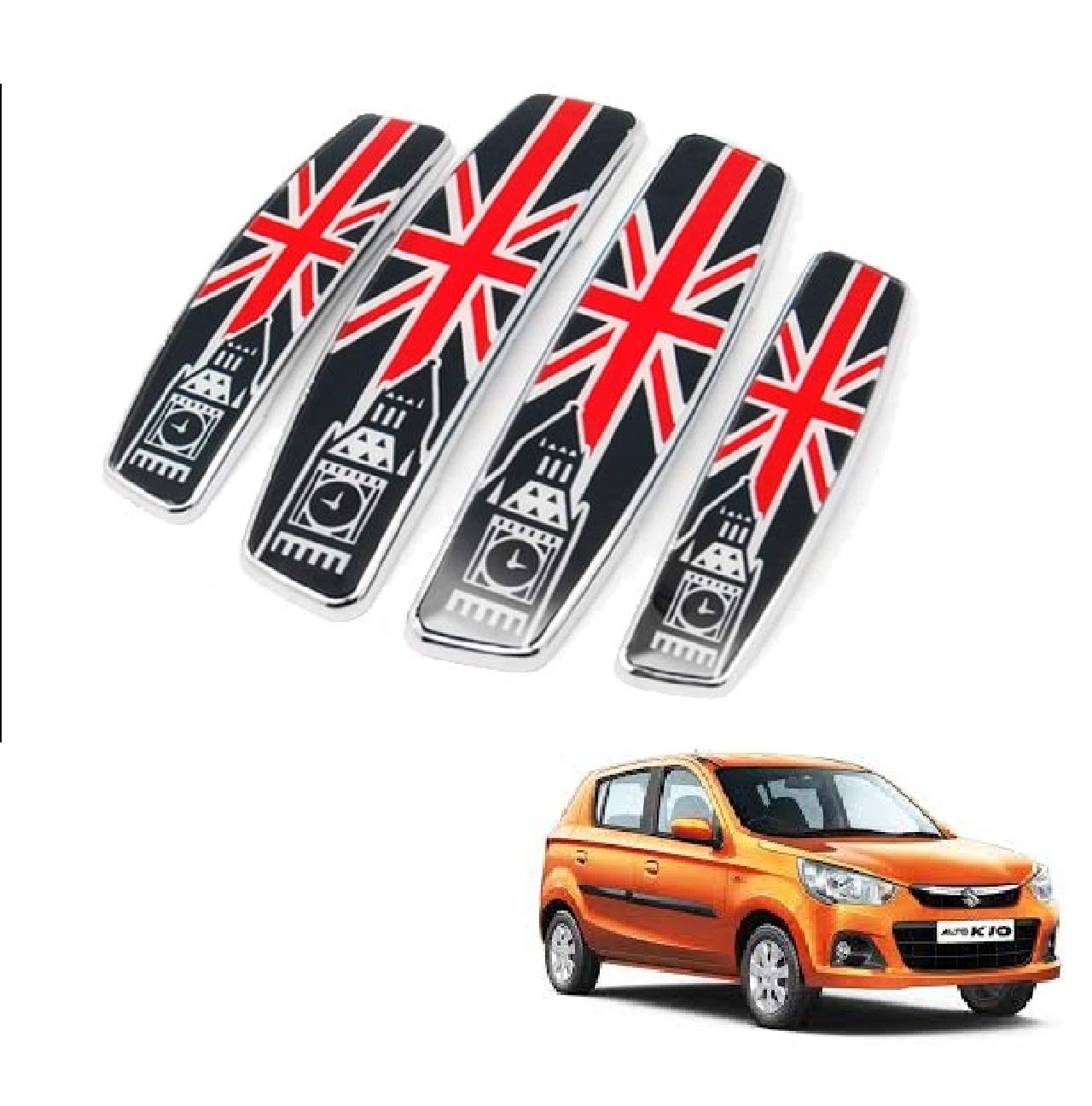 Auto Oprema European Door Guard Union Jack Edge Guards Door Protector