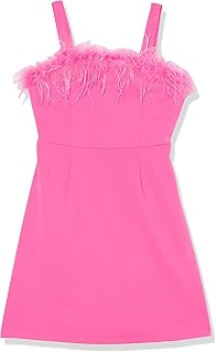 Girls Sleeveless Scuba Crepe Shift Party Dress - Buy now