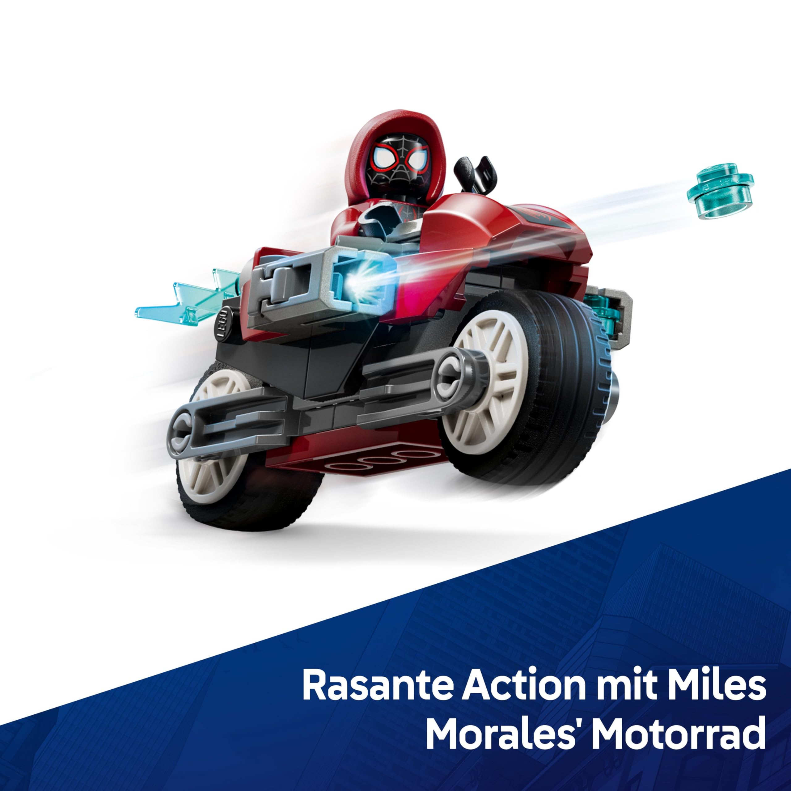 LEGO ǀ Marvel Spider-Man vs. Oscorp - Bauset zum Sammeln für Kinder mit 8 Minifiguren, darunter auch Spider-Woman, Miles Morales, Ghost Spider und Green Goblin - Geschenk ab 10 Jahren - 76324