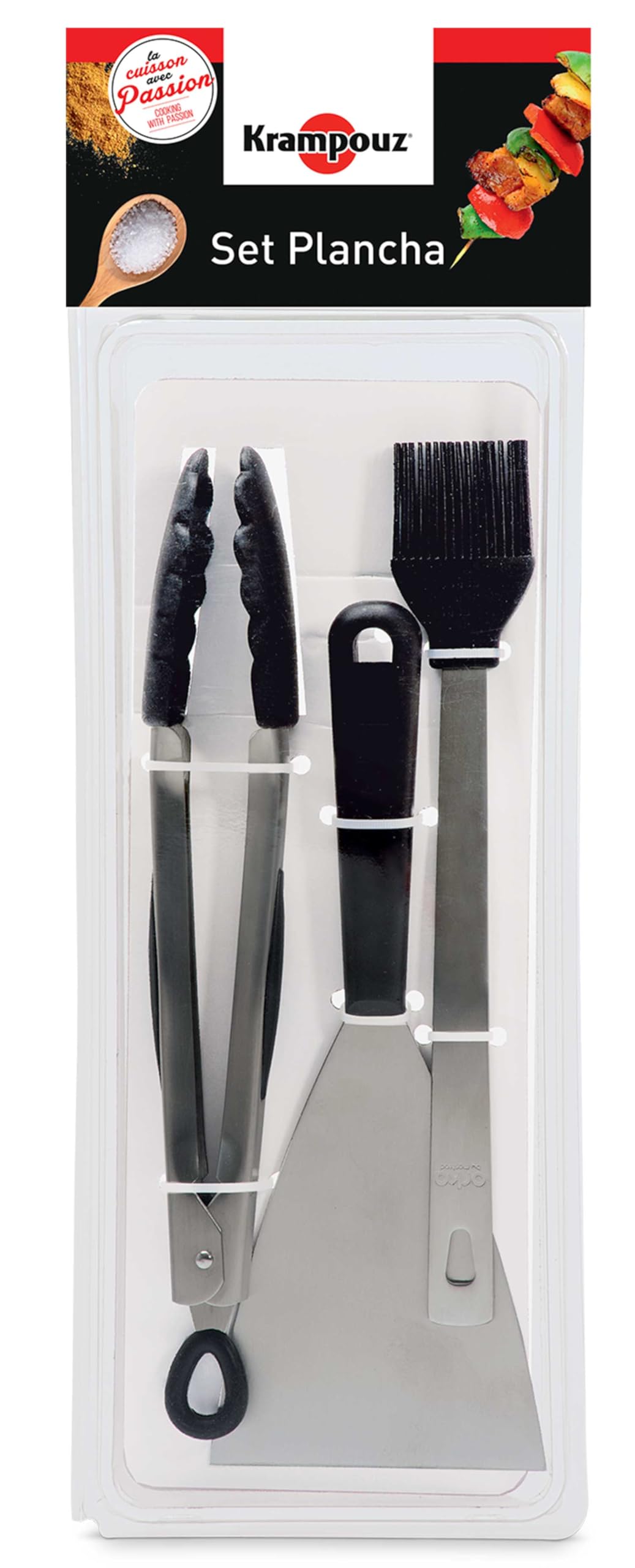 Krampouz ASP1 Juego de barbacoa accesorio de barbacoa/grill - Accesorios de barbacoa/grill (3 pieza(s))