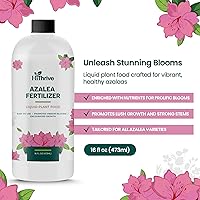 Vista 2 de Fertilizante de azalea de 16 onzas para exteriores, hace 16 galones de alimento vegetal de azalea, fertilizante líquido para plantas amantes
